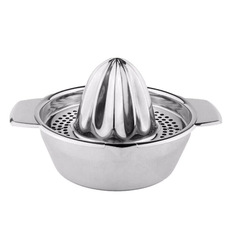 (As show, One size) Juicer Manual Squeezer Stainless Steel 304 Robust Hand Juicer Reamer Rotation Press, Dishwasher Safe-image-OPC-PHSRVYK-NEW