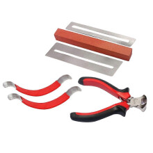 (As show, One size) Luthier Tool Kit Fretboard Guard Whetstone Cutter