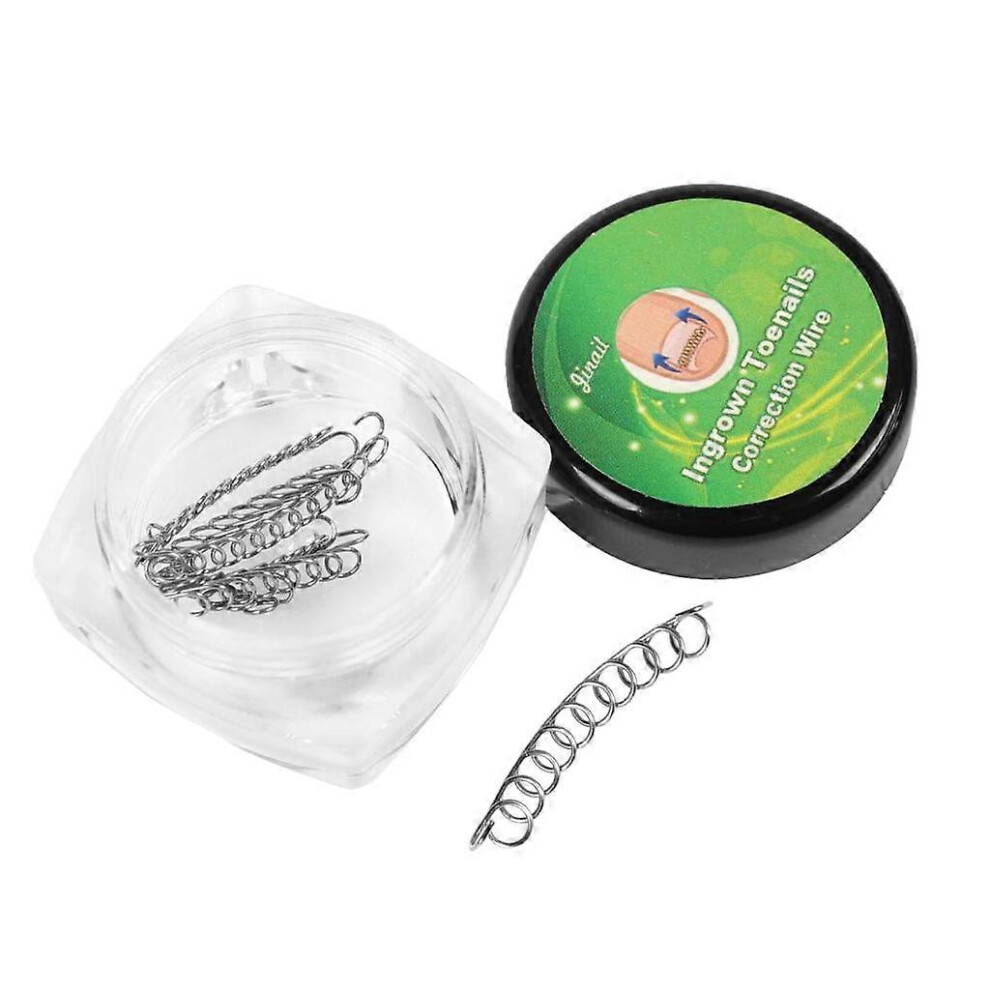 (As show, One size) 6x Ingrown Toenails Wire Corrector Foot Care Tools For Toes Ingrown Toenails