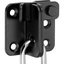 (As show, One size) 2 Packs Flip Latches1.81 x 1.77Black Stainless Steel Thickened Heavy Duty Hasp barn gate flip Door Latch Door Lock,Sliding Door Antique Lock Wine Cabi