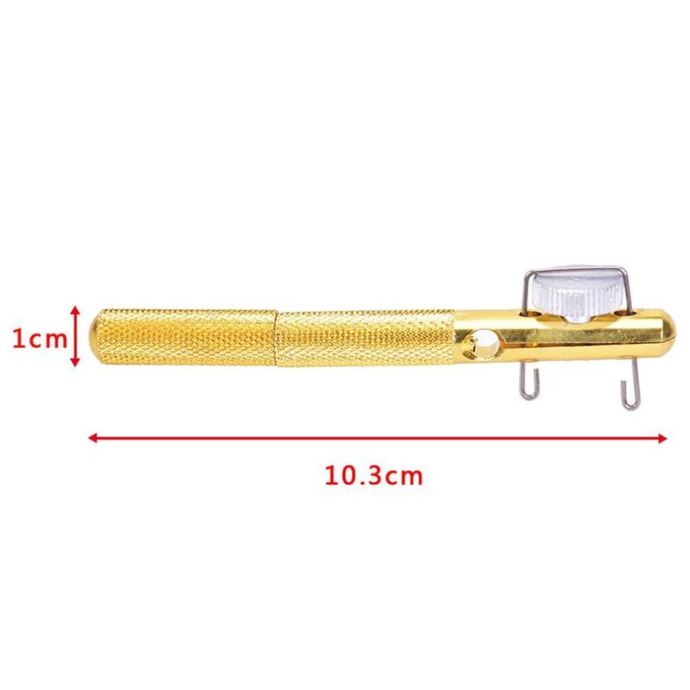Metal Fishing Hook Knotting Tool & Tie Hook Loop Making Device Hooks Remover