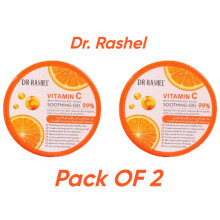 Dr. Rashel Vitamin C Soothing Gel Fade Dark Spot Nourished & Youthful Skin ( Pack OF 2)