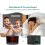 Extra Loud Alarm Clock with Wireless Bed Shaker,for Heavy Sleepers 3