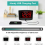 Extra Loud Alarm Clock with Wireless Bed Shaker,for Heavy Sleepers 4