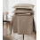 (Mink, Double) 3 Piece Emboss Bedspread Check Quilted Bedding Set 7