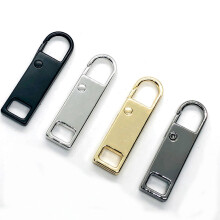 (As show, One size) Zipper replacement metal zipper, zipper pulls for luggage bags, jackets boots, jackets (4)