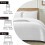 (White, King) 3 Piece Emboss Bedspread Check Quilted Bedding Set 3