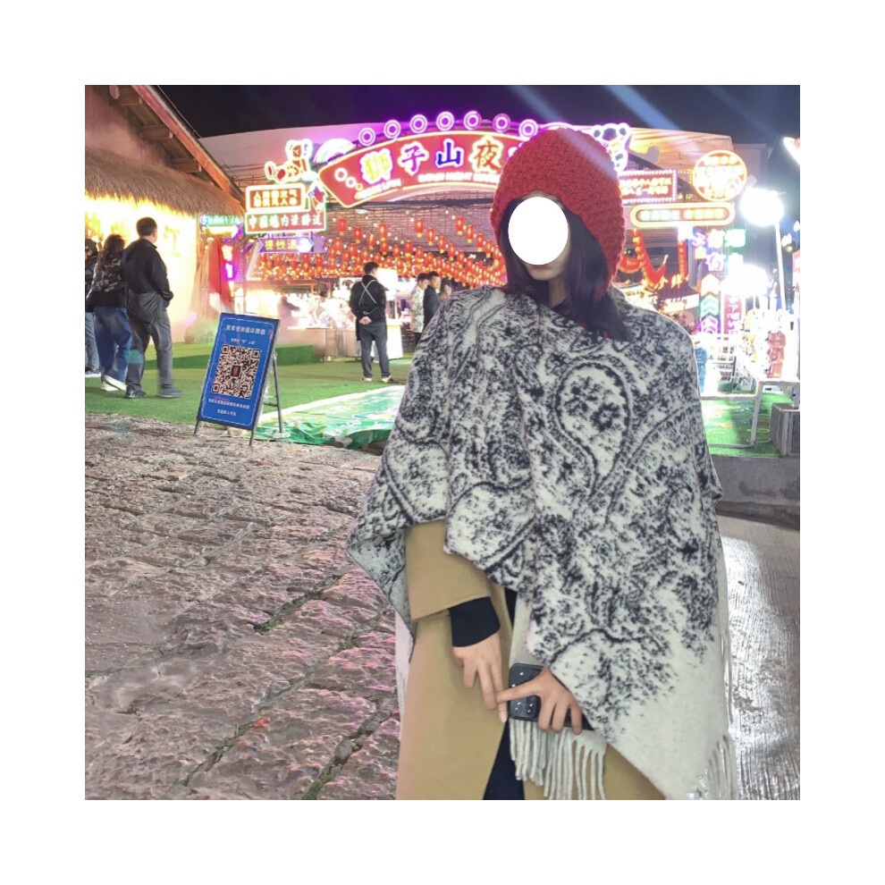 (?????, 135*160CM) æ°æ¬¾æ°´å¢¨ç»æ«è©é«çº§æå¤æ­æ«è©é¿æ¬¾å¤å¤æä¸å·¾-image-OPC-PHSSN9F-NEW