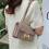 Mini H buckle chain tofu small square bag 5