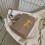 Mini H buckle chain tofu small square bag 3