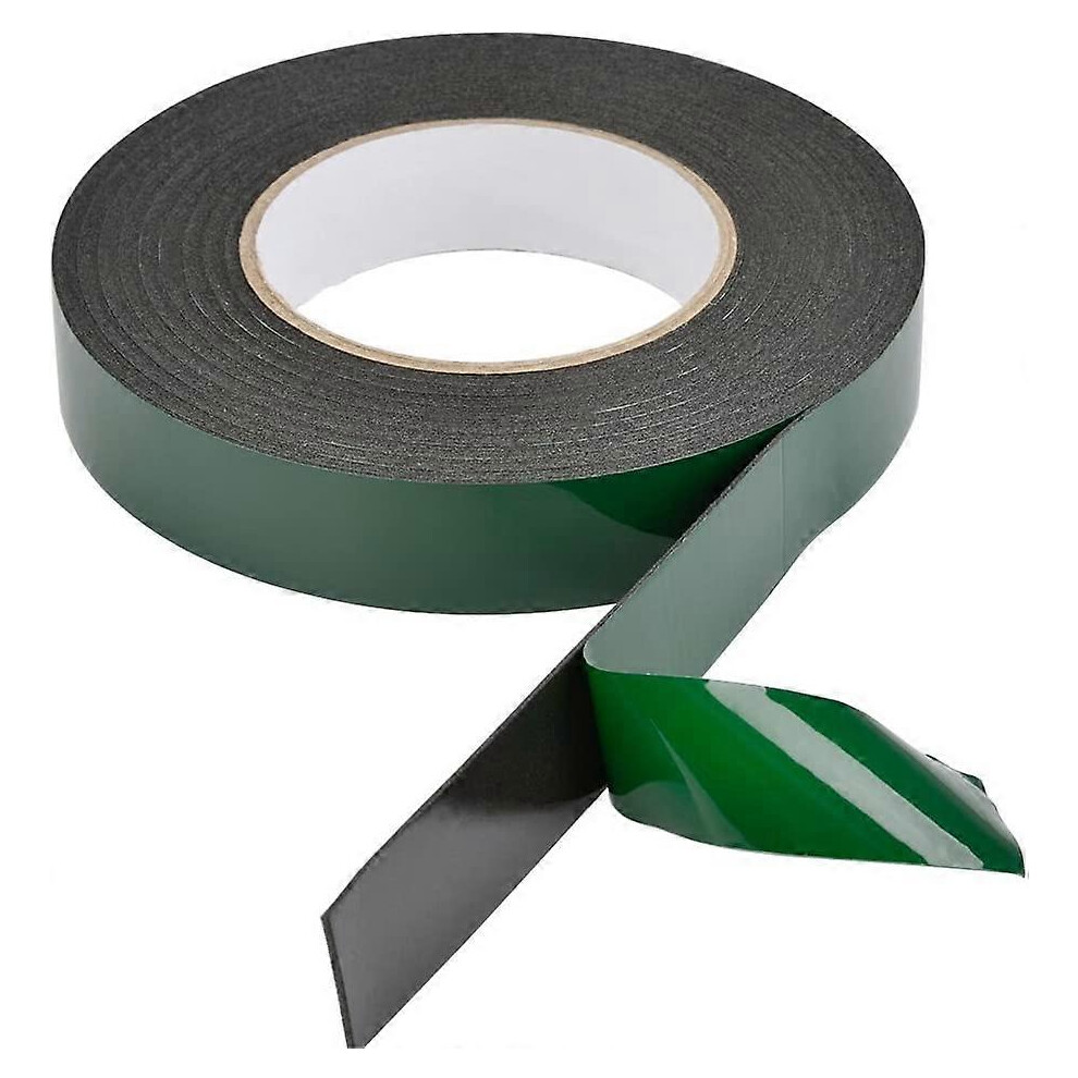 (As Show, One Size) 25Mm X 10M Double Sided Adhesive Tape Pe Sponge Tape Waterproof Foam Tape, Double Sided Foam Tape Should Be Fixed And Pasted Witho 5053768892962