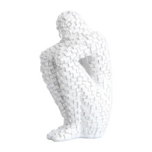(As show, One size) Modern Design Decorative Bookend Resin Statue
