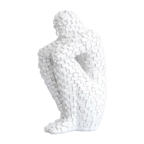 (As show, One size) Modern Design Decorative Bookend Resin Statue