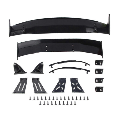 (As show, One size) Rear Spoiler Tail Wing For Universal Flat Car Diy