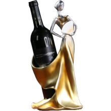 (As show, One size) Wine Rack, Decorative Wine Bottle Holder, Lady Wine Bottle Holder, Unique Wine Rack Holder, Countertop Wine Racks For Kitchen, Home, Bar, Table Decor