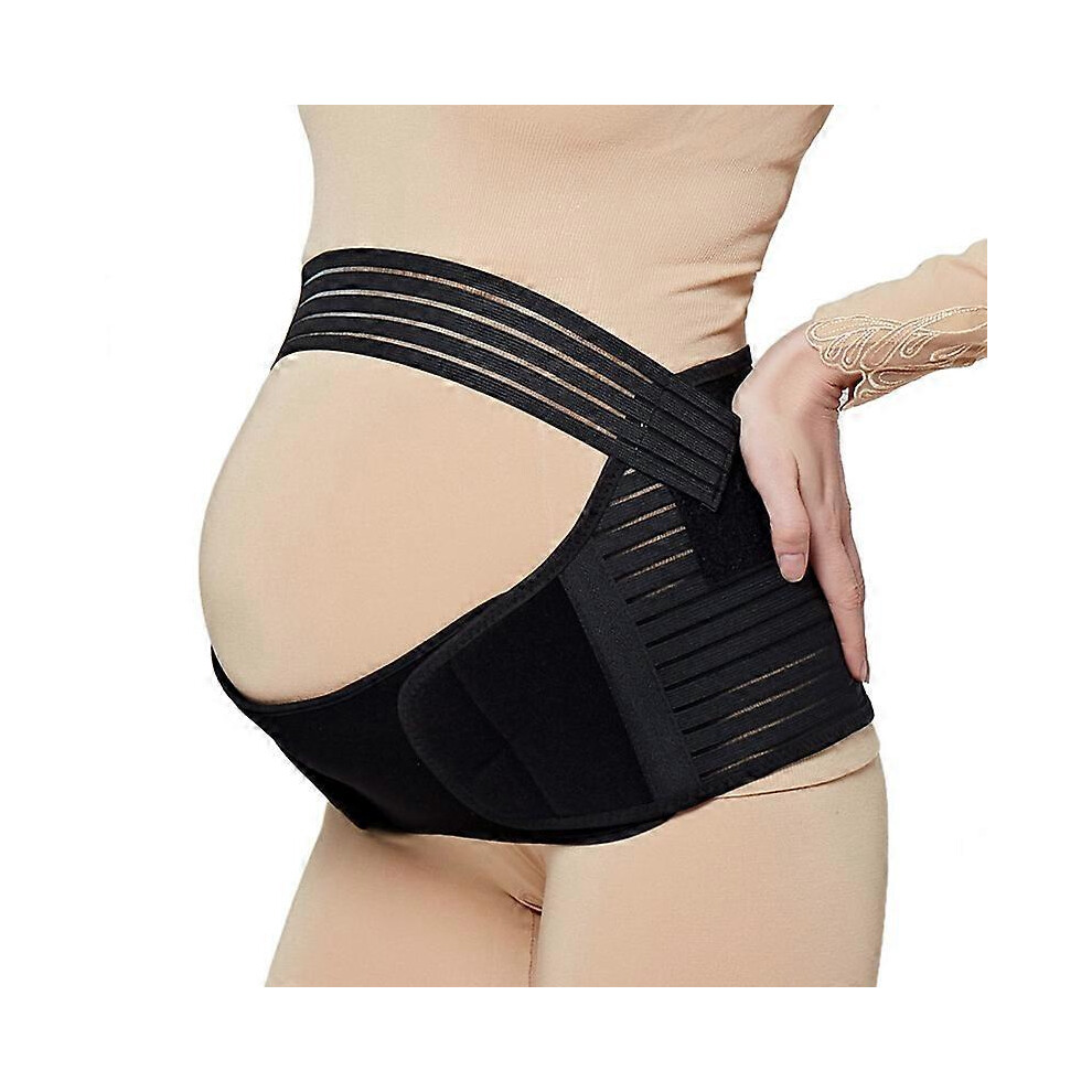 (As show, One size) breathable dressing of the navel, soft abdominal support belt, and pelvic bulge pregnancy and childbirth belt at the backwhite-image-OPC-PHSSY5C-NEW