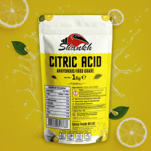 Shankh Citric Acid - 1kg | Pure, Natural & Multi-Purpose | Ideal for Cooking, Cleaning, Preserving & DIY Projects
