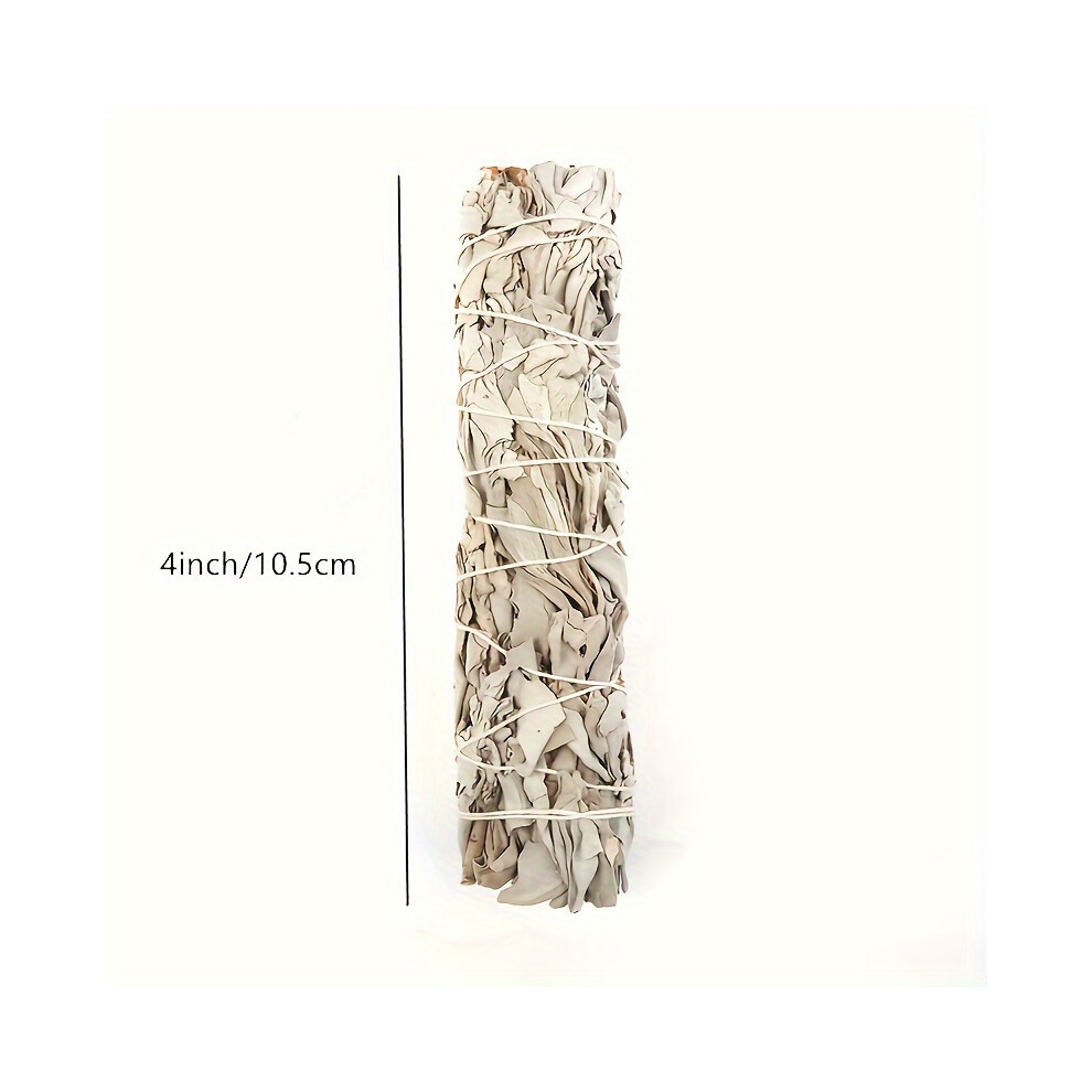 (10.16 cm) 1 Bundle California Sage White Sage Smudge Sticks - Home Cleansing and Meditation Incense Plant Material-image-OPC-PHSTB2R-NEW