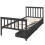 Noa and Nani Otis Single Bed 3ft Frame with 4 Pull Out Storage Drawers in Anthracite 7