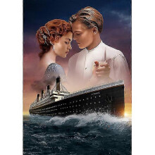 (Full Drill 11.8x15.7 inch, One size) Diy Diamond Art Titanic Diamond Painting 5d Diy Diamond Embroiderygift Home Dcor