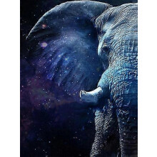 (19.6x27.6 inch, One size) 5d Diy Diamond Painting Elephant Diamond Art Embroidery Tiger Animal Home Decoer New Arrival
