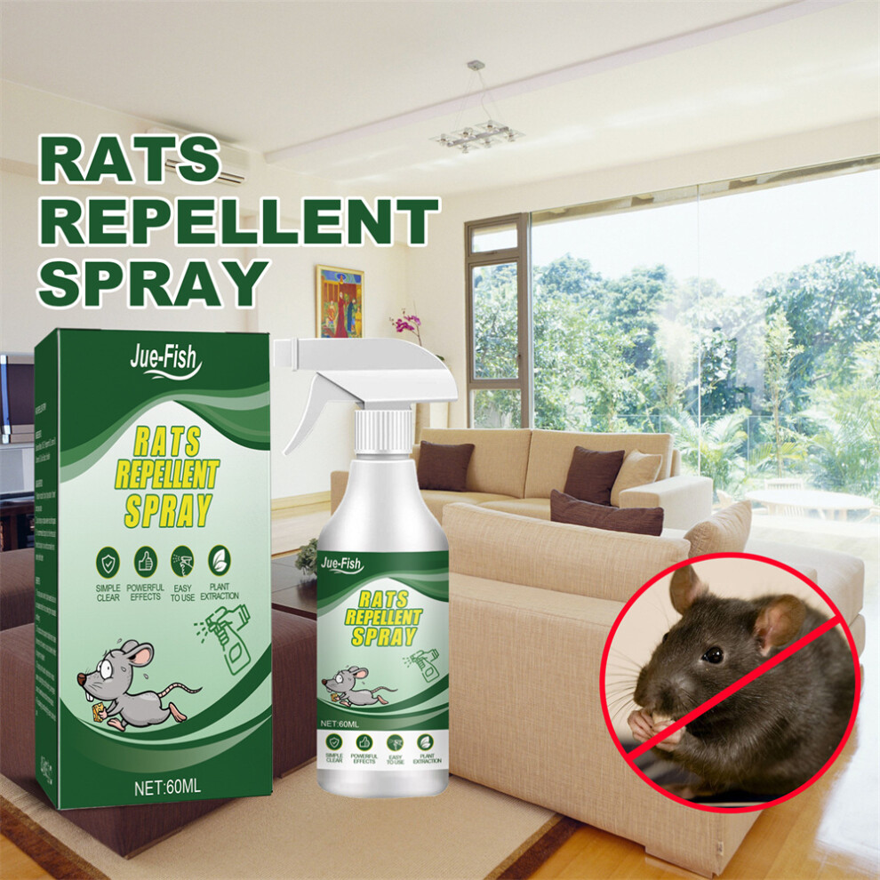 3bottles Mouse Repellent Spray & Rat Spray Peppermint Oil Natural Mice Repellent Perfect Alternative to Traps & Bait-image-OPC-PHSTGFW-NEW