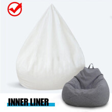 (70x80cm) 3 Sizes Inner Liner For Bean Bag Chair Cover Large Easy Cleaning Sofa Seat NEW