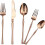 20 Piece Luxury Flatware Set Dishwasher Safe Service for 4 5
