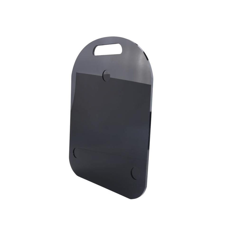 Planche Coulissante Pour Thermomix TM6 TM5 - Support Acrylique Avec Poignée Ergonomique Noir Brillant