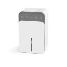 Déshumidificateur électrique 1500 ml déshumidification de l'air avec minuterie et mode veille arrêt et dégivrage automatiques