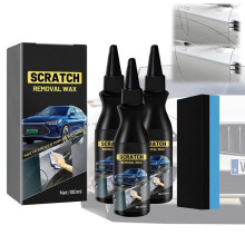 Crème réparatrice anti-rayures pour voiture, modèle 2025, dissolvant anti-rayures (3 pièces), RENOVATOR