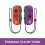 Scarlet Violet - Manette de jeu sans fil avec sangles pour Nintendo Switch, joystick, Bluetooth, OLED 1