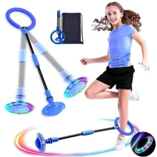 Balle à sauter pour cheville, anneau de saut pour cheville, jouet pliable pour anneau de saut pour cheville, balle de danse brillante pour cheville