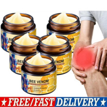 5PC Bee Venom Cream Pain Relief Treatment Cream Bee Venom Joint Treatment Gel