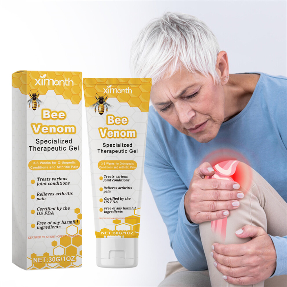 3PC Bee Venom Joint Care Gel Lumbar Finger Joint Leg Massage Care Relieves Joint Soreness-image-OPC-PHSTSHV-NEW