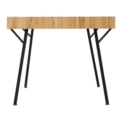 Seconique Treviso Dining Table - L90 x W150 x H76 cm - Light Oak Effect/Black 1