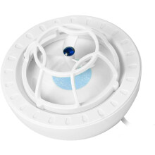(Blue) Dishwasher, Mini, Portable, Waterproof, Blue, 8.1 oz, Abs, Touch Controls, Freestanding