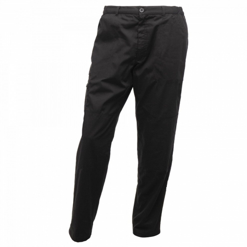 (44in, Traffic Black) Regatta Mens Pro Cargo Waterproof Trousers - Long