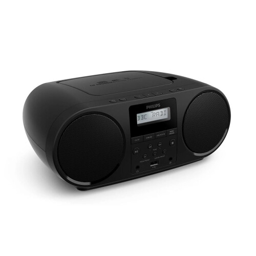 Philips Radio FM DAB+ Philips TAZ6000 mit CD-Player Schwarz 2