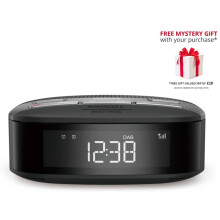Philips TAR3505 FM/DAB/DAB+ Radio Alarm Clock– Free Gift RRP 10!