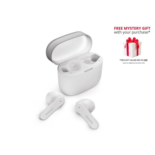 Philips Philips Auricolari Bluetooth TAT2139WT00 Wireless In-Ear Bianchi IPX4 7h+28h 1