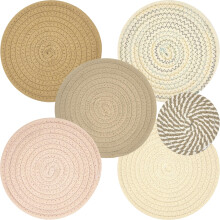 1 Set Heat Resistant Trivets for Cooking 7 Inches