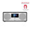 Panasonic Radio Panasonic RF-D40EG-K: Internet, DAB+, Bluetooth 2