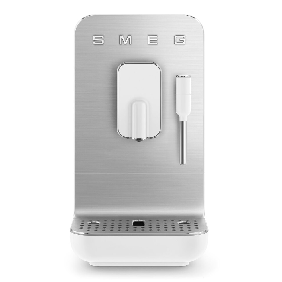 (White) Smeg BCC12 Espresso Automatic Coffee Machine