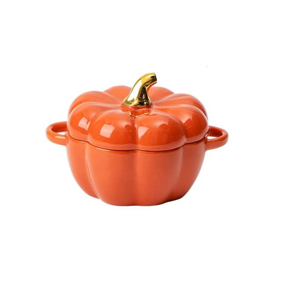 Cute Ceramic Pumpkin Bowl Bakeware Halloween