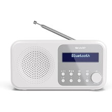 Draagbare Radio - SHARP - DR-P420 - DAB/DAB+/FM - Bluetooth - Voeding USB/Batterijen