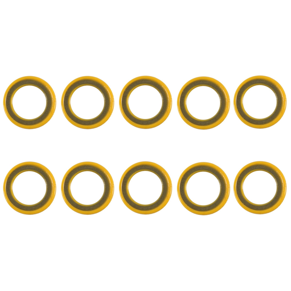 10Pcs 26-830749 Gear Case Lube Oil Drain Plug Washer Gasket Light 4854095325984