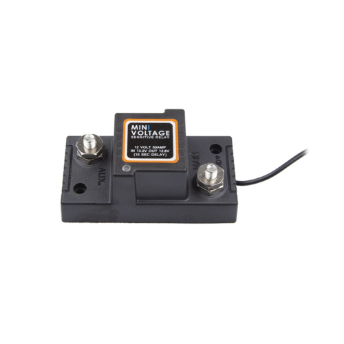 Dual Battery Isolator Waterproof Mini Voltage Sensitive Relay 12V 50A