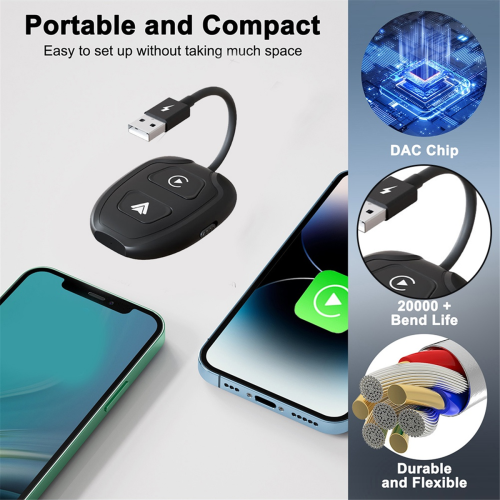 Adaptor video wireless CarPlay CarPlay Box 1