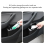 Door Trash Can for Door Storage Box Garbage Can Bin Interior 3